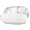 Podwójny pojemnik papieru toaletowego Tork SmartOne® Mini, biały 682000 - otwarty